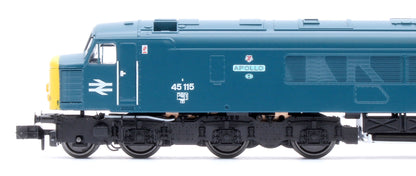 Class 45 45115 "Apollo" BR Blue BR Blue With Sealed Beam & Hight Intensity Headlights Diesel Locomotive - DCC Sound