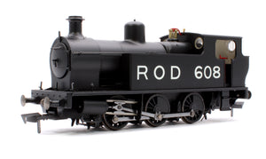 Pre-Owned Kerr, Stuart 'Victory' 0-6-0T Locomotive in Black "ROD" No.608