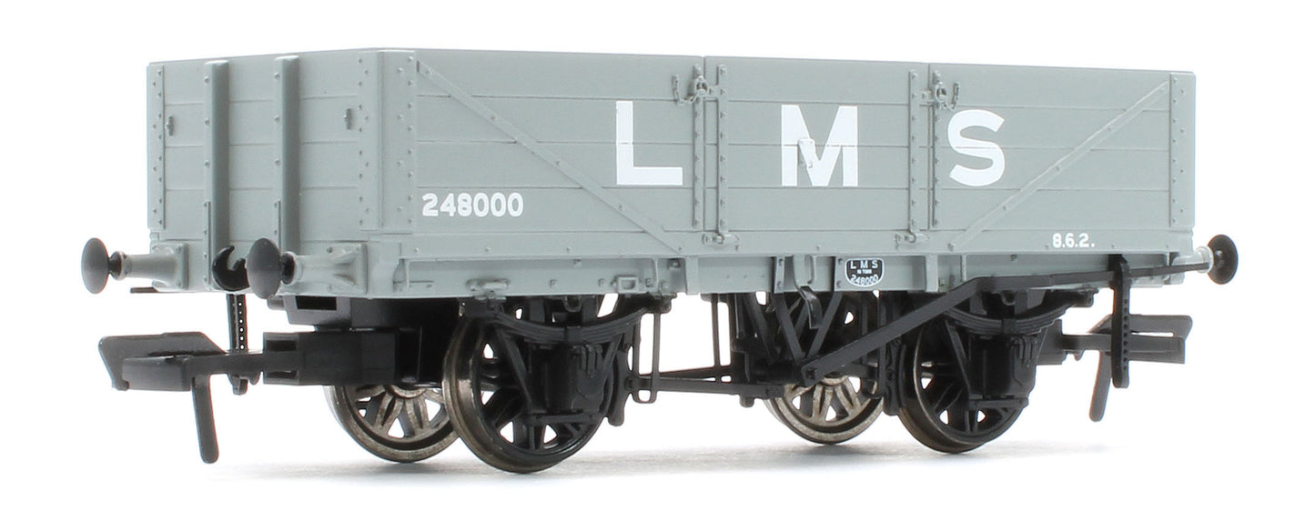 950015 LNWR D90 4-Plank Open LMS Grey (pre-1936) No.248000