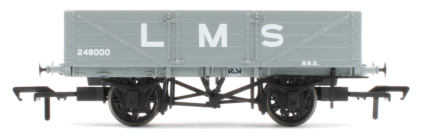 950015 LNWR D90 4-Plank Open LMS Grey (pre-1936) No.248000
