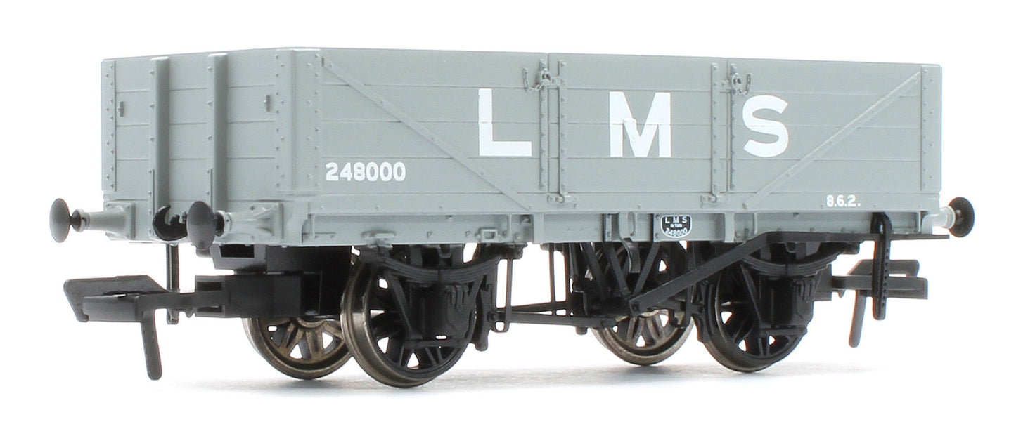 950015 LNWR D90 4-Plank Open LMS Grey (pre-1936) No.248000