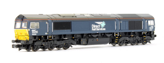 Pre-Owned DRS Plain Blue Compass Class 66434 Diesel Locomotive