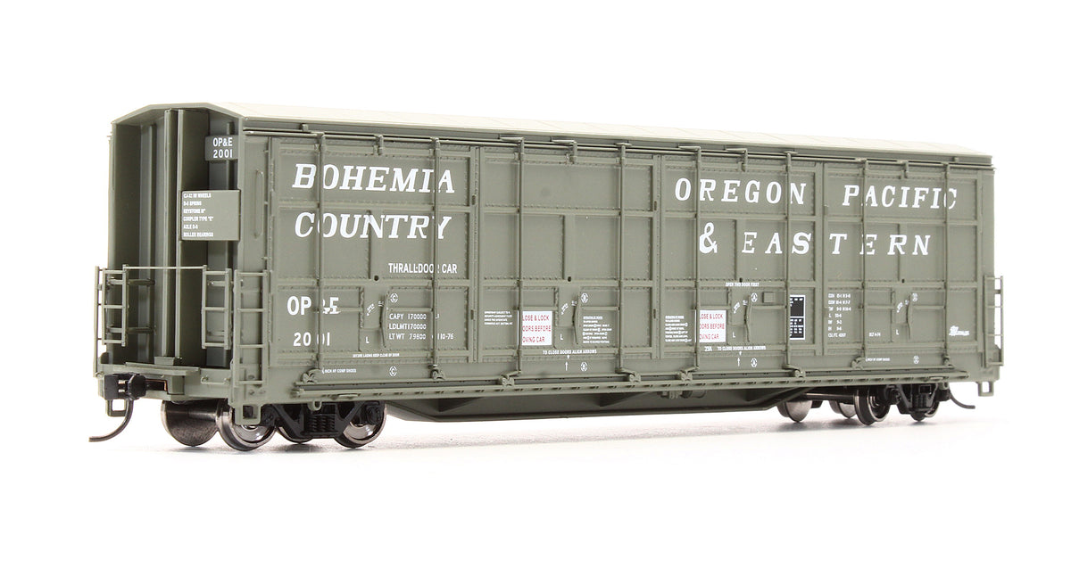 Pre-Owned 920-101910 56' Thrall All Door Boxcar Oregon Pacific & Eastern - Road #2001