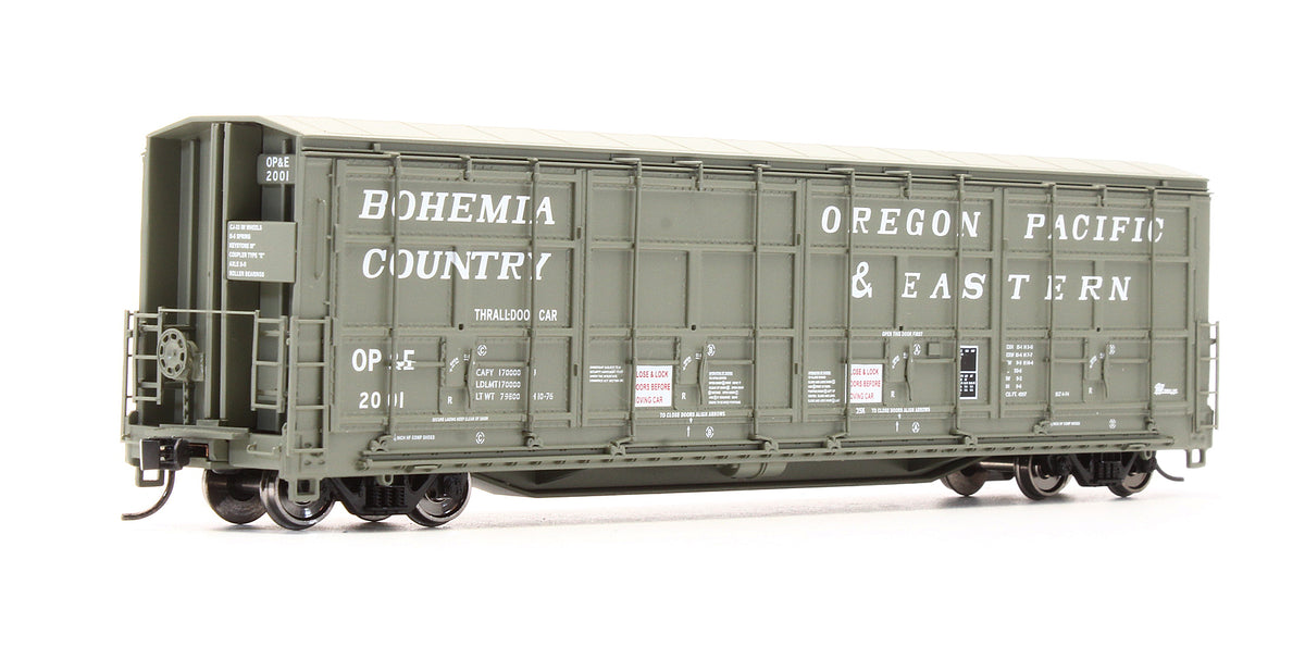 Pre-Owned 920-101910 56' Thrall All Door Boxcar Oregon Pacific & Eastern - Road #2001