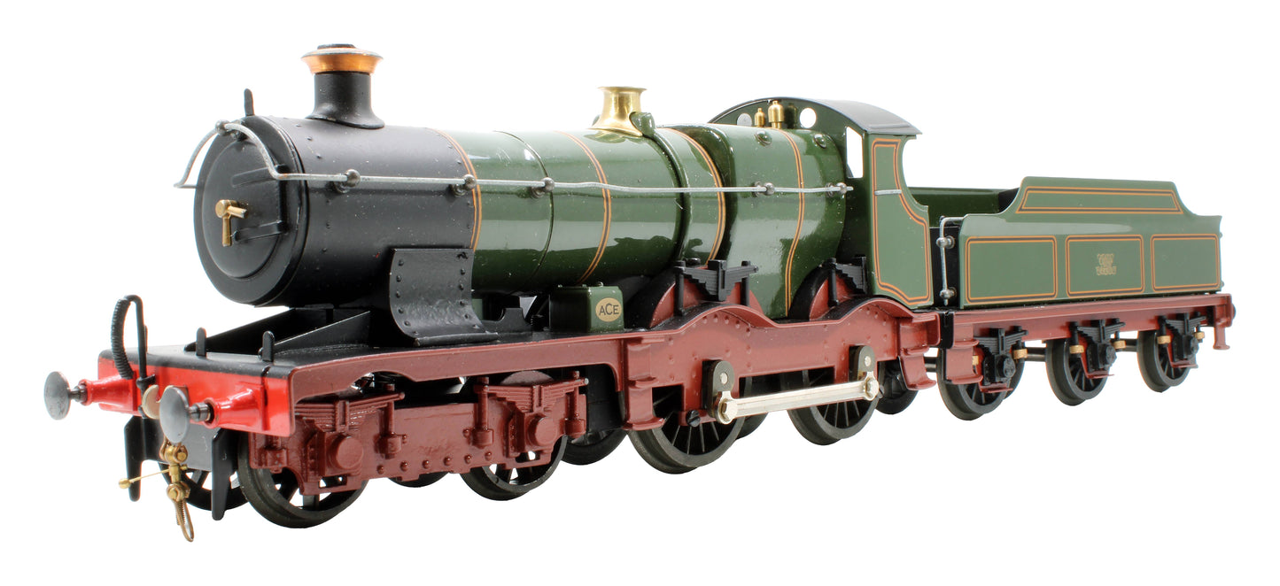 Pre-Owned E16A GWR Lined Green Bulldog Class 4-4-0 Tender Steam Locomotive