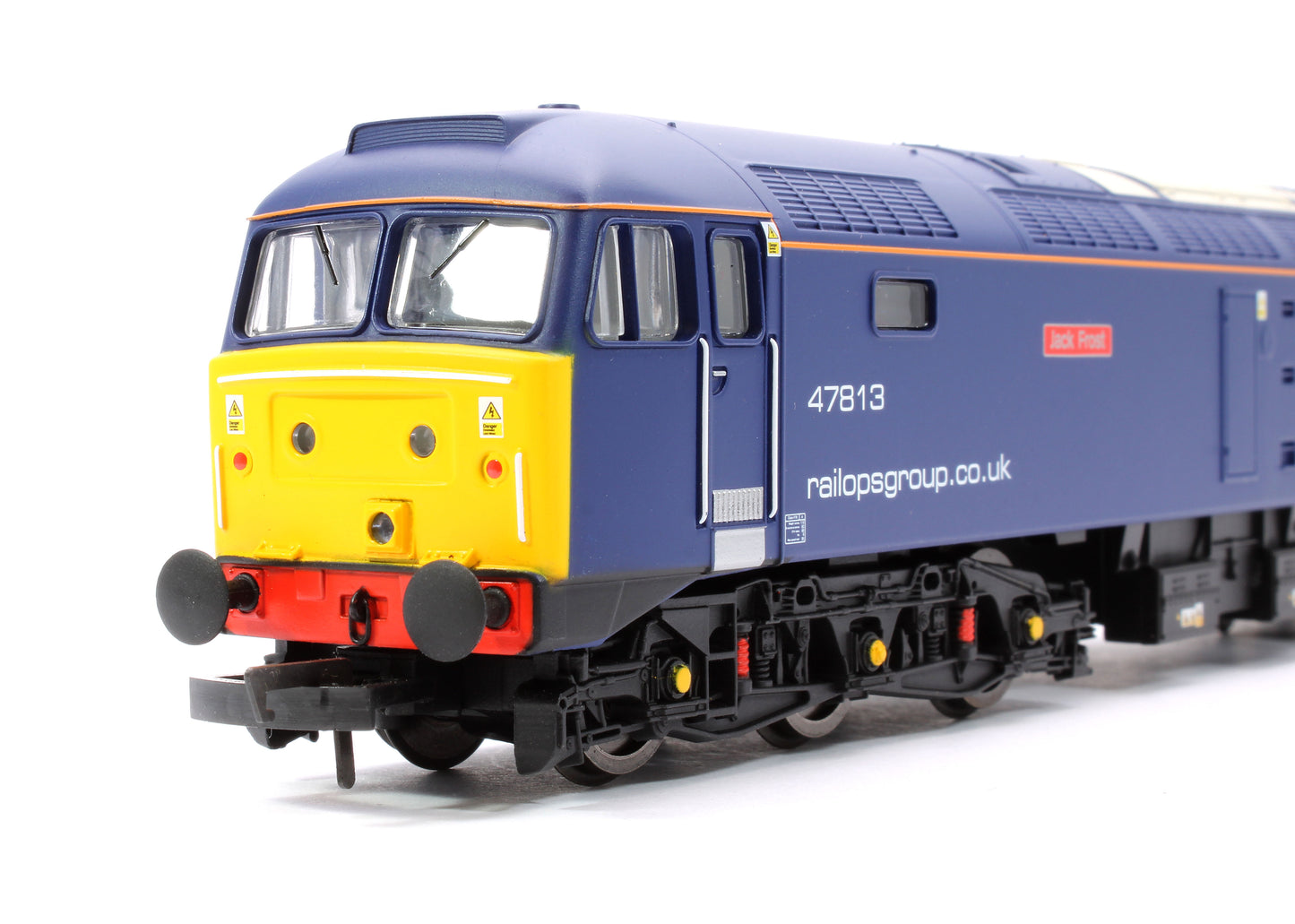 RailRoad Plus ROG Class 47 Co-Co 47813 ‘Jack Frost’ Diesel Locomotive - TTS Sound Fitted