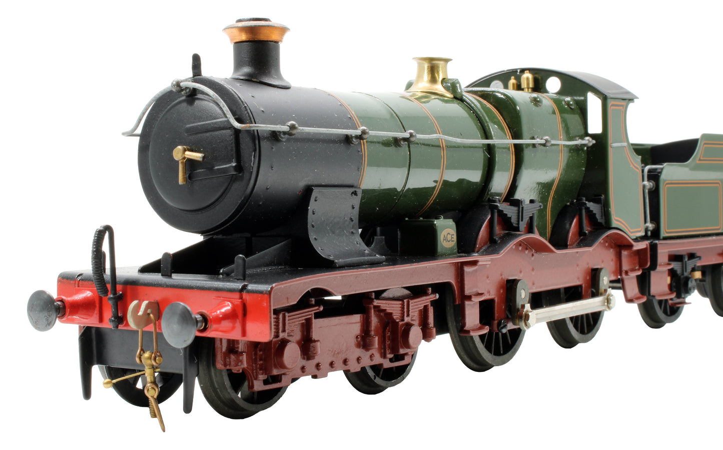 Pre-Owned E16A GWR Lined Green Bulldog Class 4-4-0 Tender Steam Locomotive