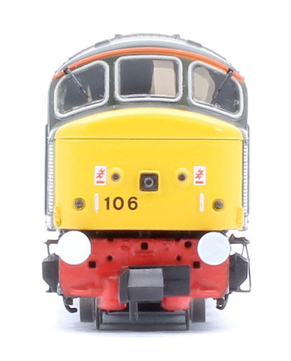 948612 Class 45 45106 Heritage BR Green With Sealed Beam & Hight Intensity Headlights Diesel Locomotive - DCC Sound