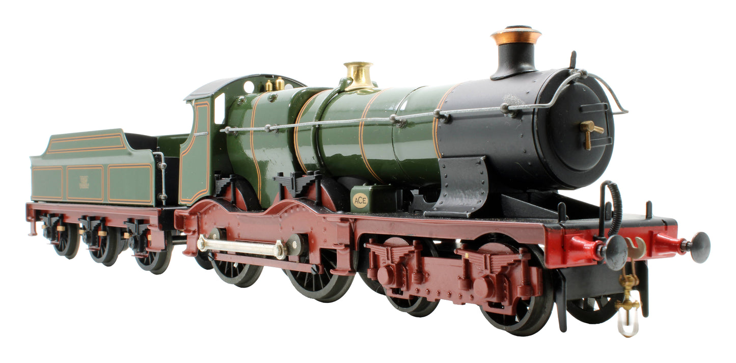 Pre-Owned E16A GWR Lined Green Bulldog Class 4-4-0 Tender Steam Locomotive