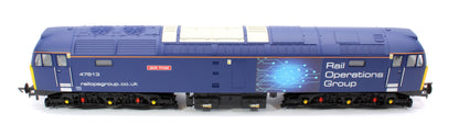 RailRoad Plus ROG Class 47 Co-Co 47813 ‘Jack Frost’ Diesel Locomotive - TTS Sound Fitted