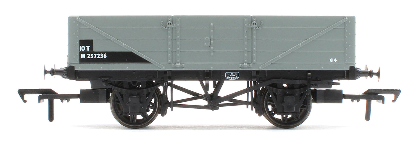 950017 LNWR D90 4-Plank Open BR Grey No.257236