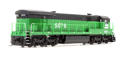 Pre-Owned 484 GE C30-7 2 Window Burlington Northern Diesel Locomotive - Road #5076 - DCC Sound