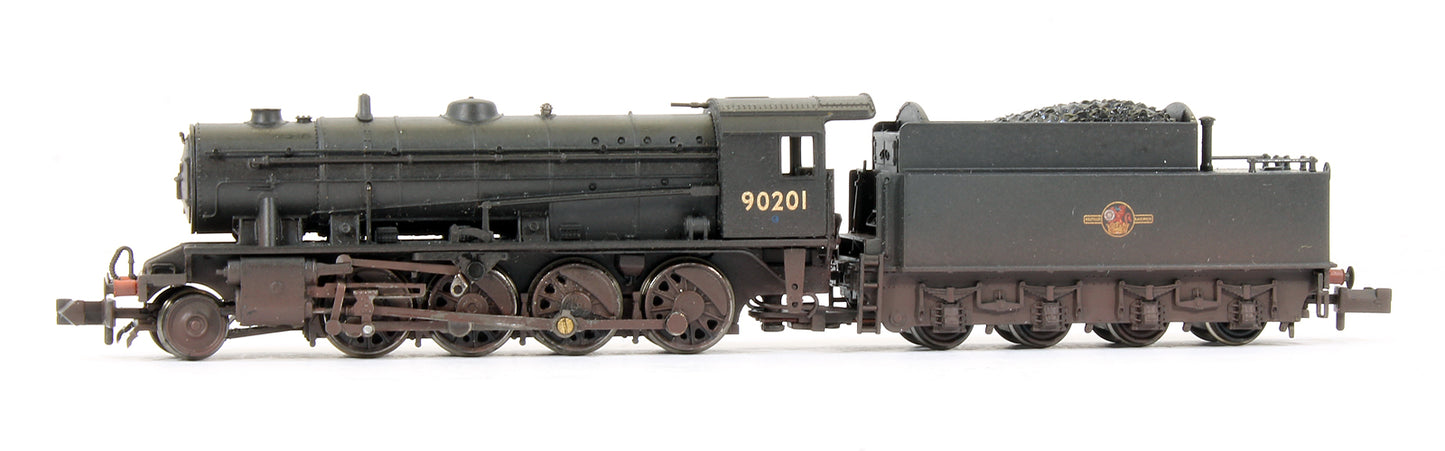 Pre-Owned WD Austerity Class 90201 BR Black Late Crest Steam Locomotive (Weathered)