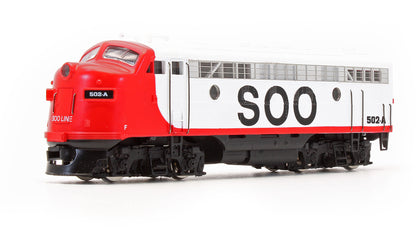 Pre-Owned CB121 MRC F7A Soo Line Diesel Locomotive - Road #502-A