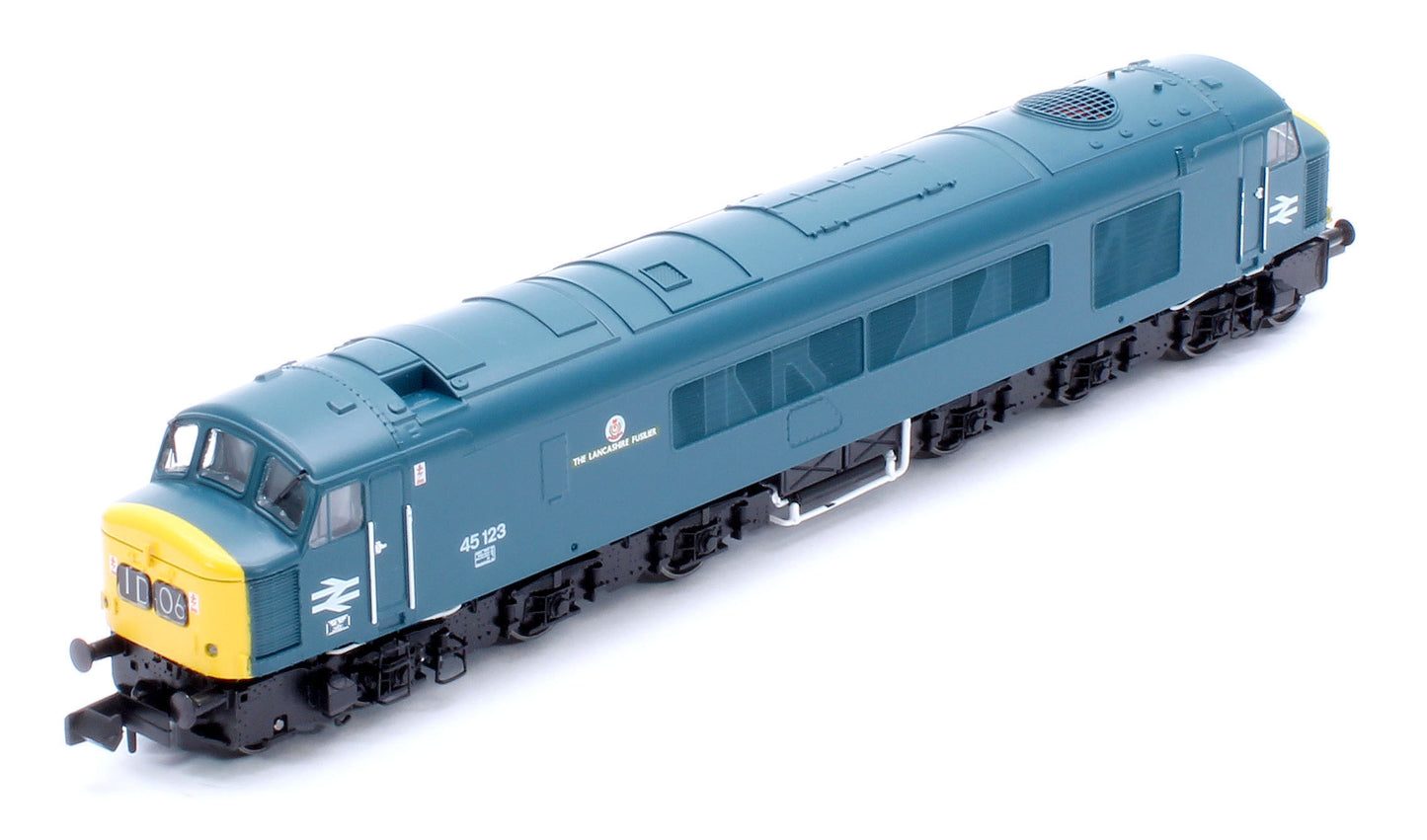948106 Class 45 45123 "The Lancashire Fusilier" BR Blue With Headcode Blinds
