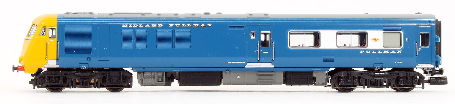 Pre-Owned Midland Pullman Six Car Unit Nanking Blue With Yellow Ends