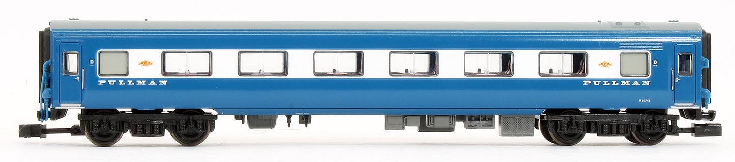 Pre-Owned Midland Pullman Six Car Unit Nanking Blue With Yellow Ends
