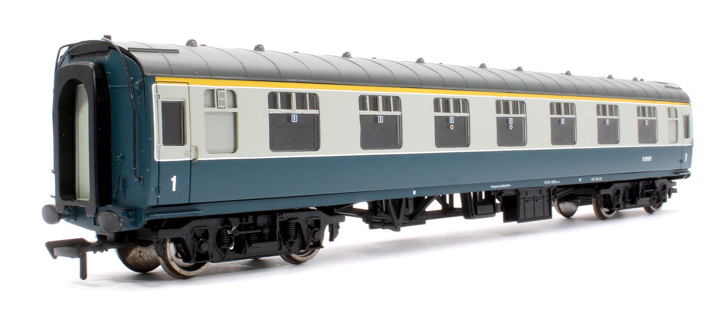 Pre-Owned 39-150 BR Blue & Grey MK1 1st Class Corridor Coach No.E13107