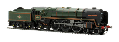 Pre-Owned ST97702 BR Green 4-6-2 Britannia Class 70013 'Oliver Cromwell' (Static Diecast Model)
