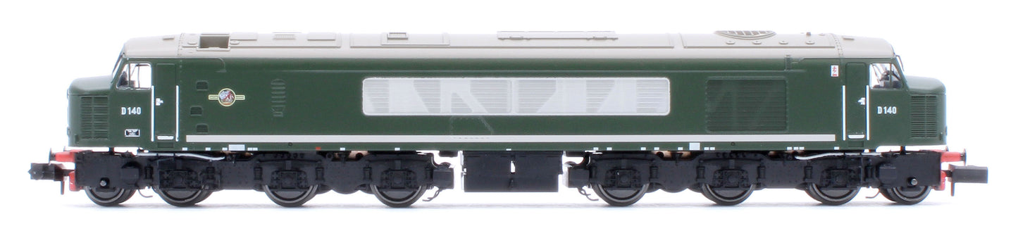 Class 46 D140 1961 All Over Green livery Diesel Locomotive