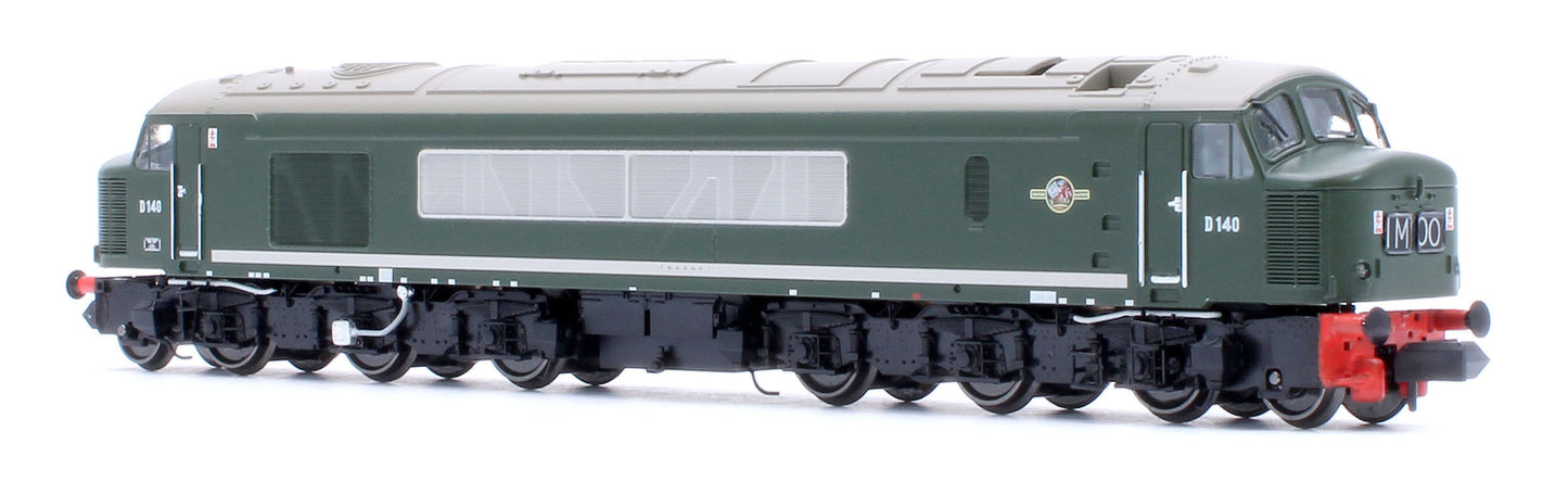Class 46 D140 1961 All Over Green livery Diesel Locomotive