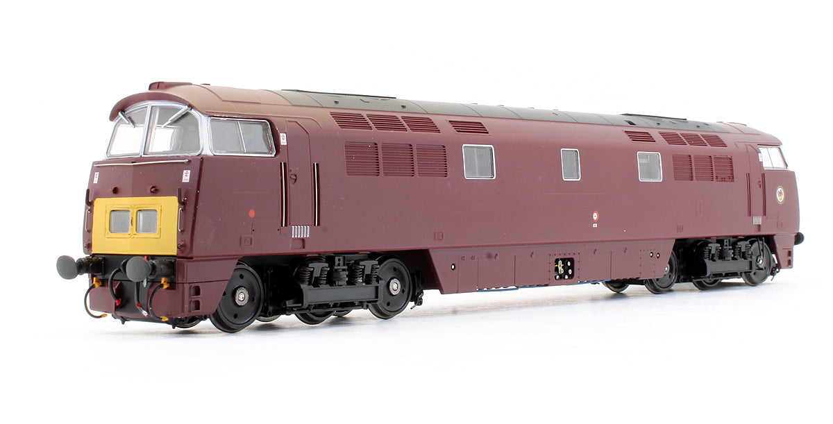 Pre-Owned 4D-003-007 Class 52 BR Maroon 'Western Firebrand' D1012 Small Yellow Panel Diesel Locomotive - DCC Fitted