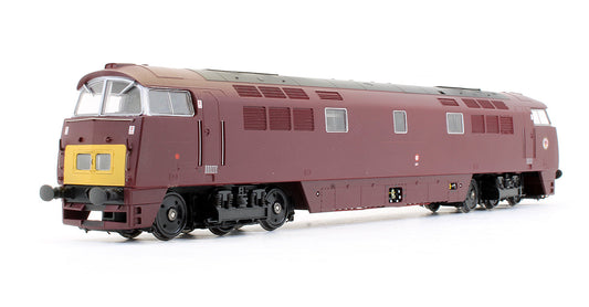 Pre-Owned 4D-003-007 Class 52 BR Maroon 'Western Firebrand' D1012 Small Yellow Panel Diesel Locomotive - DCC Fitted