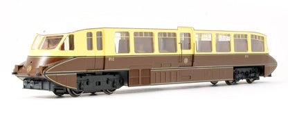 Pre-Owned Streamlined Railcar No12 Lined Chocolate and Cream GWR Monogram - DCC Sound