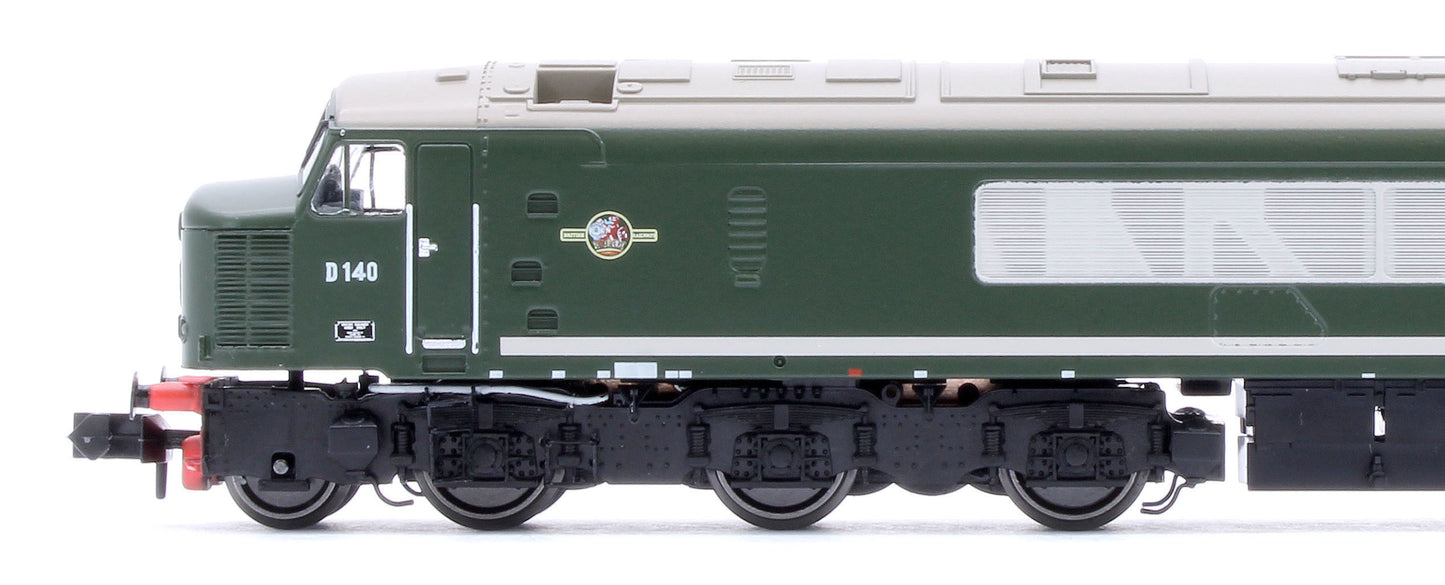 Class 46 D140 1961 All Over Green livery Diesel Locomotive