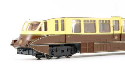 Pre-Owned Streamlined Railcar No12 Lined Chocolate and Cream GWR Monogram - DCC Sound