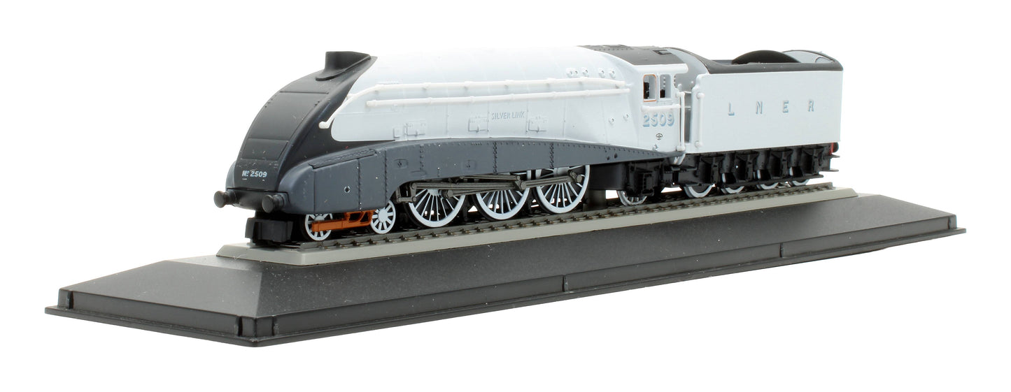 Pre-Owned ST97503 LNER Silver Jubilee Grey 4-6-2 A4 Pacific 2509 'Silver Link' (Static Diecast Model)