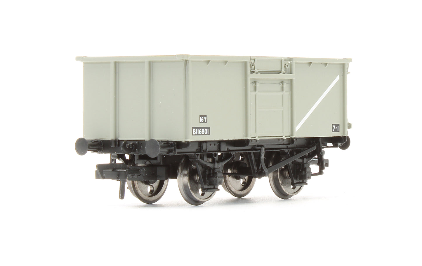 Pre-Owned 16 Ton Steel Mineral Wagon BR Grey 'B116801'