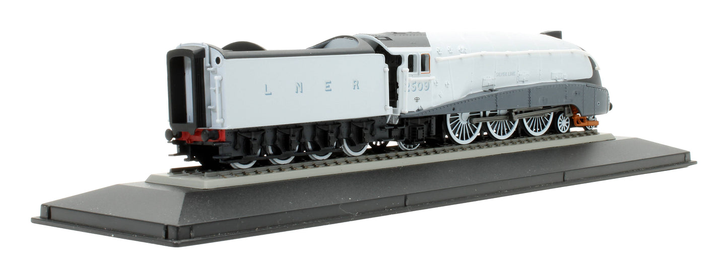 Pre-Owned ST97503 LNER Silver Jubilee Grey 4-6-2 A4 Pacific 2509 'Silver Link' (Static Diecast Model)