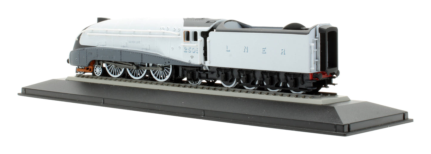 Pre-Owned ST97503 LNER Silver Jubilee Grey 4-6-2 A4 Pacific 2509 'Silver Link' (Static Diecast Model)