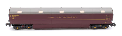 Newton Chambers Car Transporter Eastern Region BR Lined Maroon E96287/291/294E - Pack 3