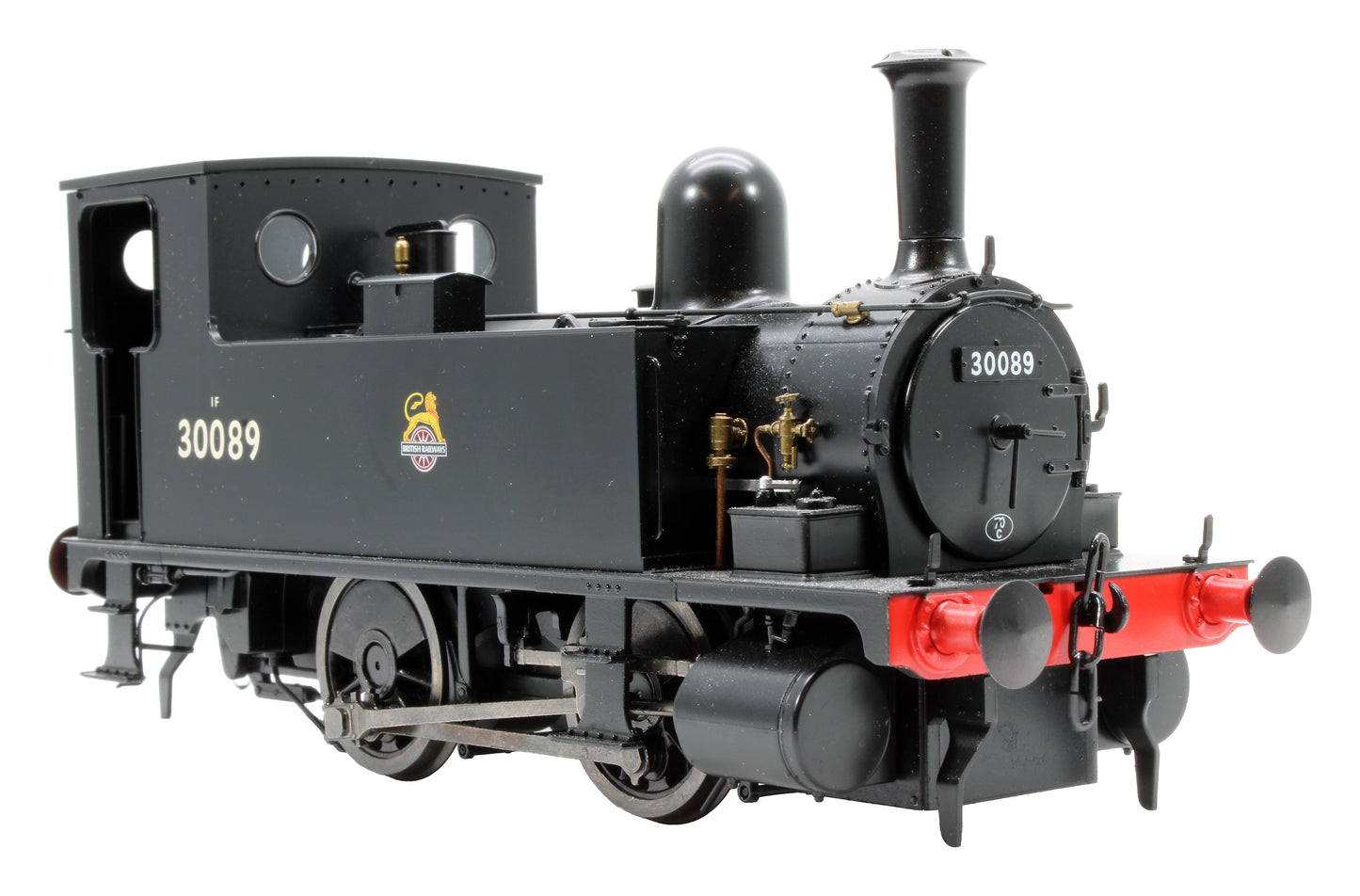 Pre-Owned 7S-018-004S B4 0-4-0T BR Early Crest 30089 Steam Tank Locomotive - DCC Sound