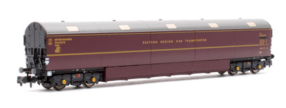 Newton Chambers Car Transporter Eastern Region BR Lined Maroon E96287/291/294E - Pack 3