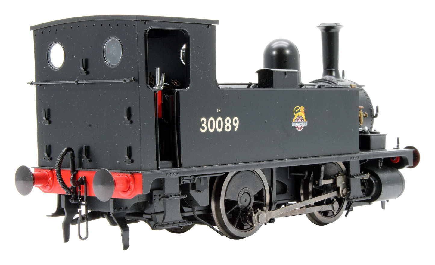 Pre-Owned 7S-018-004S B4 0-4-0T BR Early Crest 30089 Steam Tank Locomotive - DCC Sound