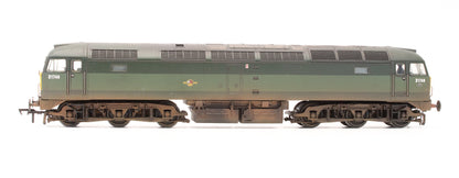 Pre-Owned Class 47 Diesel D1746 BR Two Tone Green Diesel Locomotive - DCC Sound Fitted - Custom Weathered