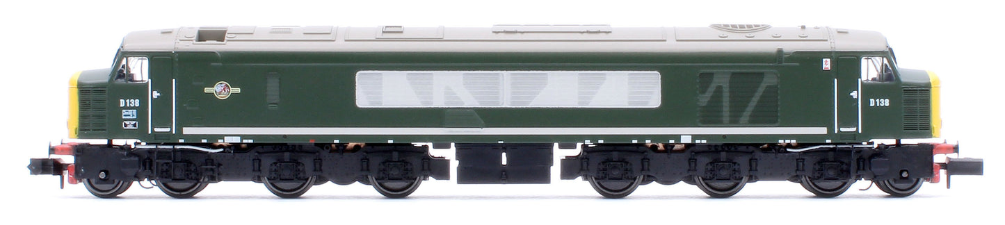 948703 Class 46 D138 BR Green With Full Yellow Ends Diesel Locomotive - DCC Sound