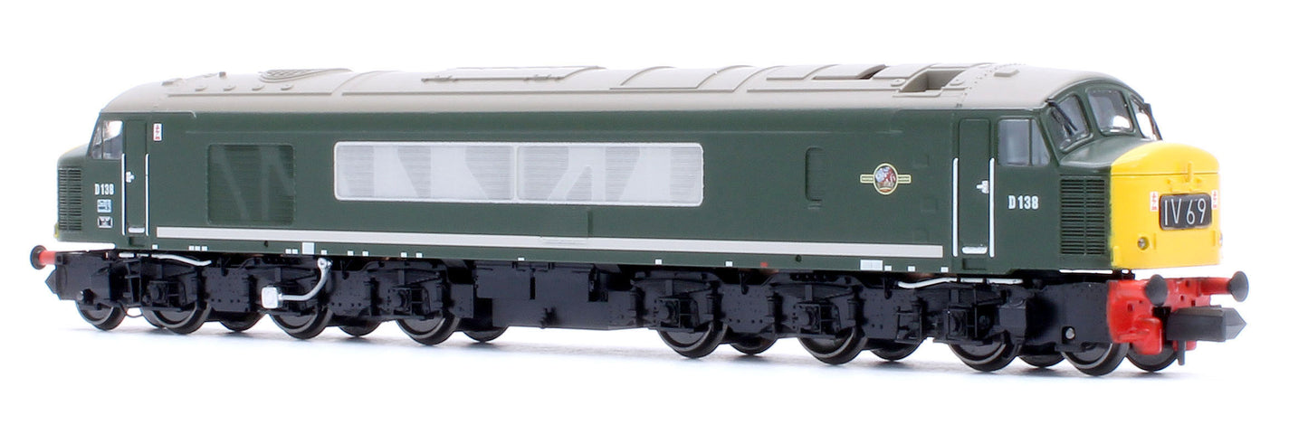 948703 Class 46 D138 BR Green With Full Yellow Ends Diesel Locomotive - DCC Sound