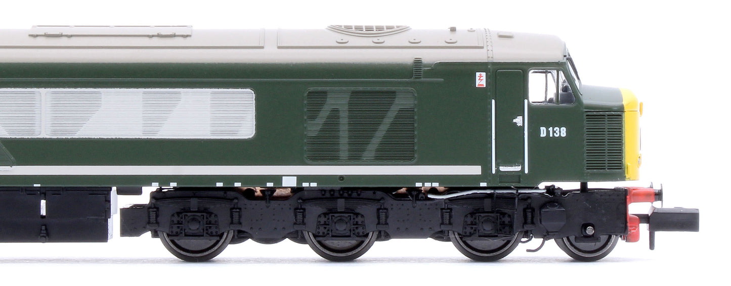Class 46 D138 BR Green With Full Yellow Ends Diesel Locomotive