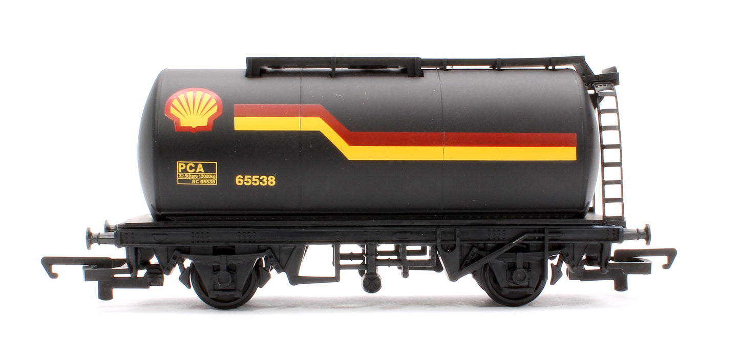 Pre-Owned RailRoad Set Of 3 Assorted Fuel Tank Wagons