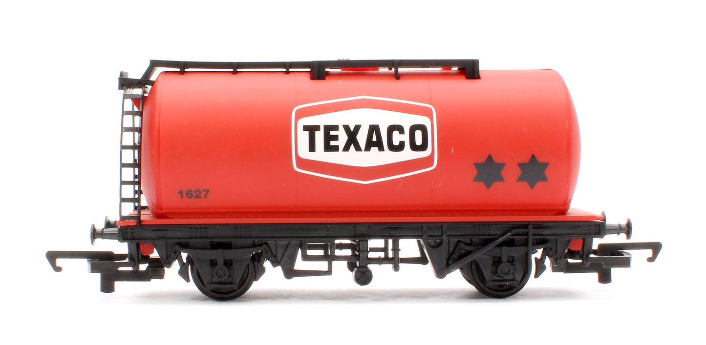 Pre-Owned RailRoad Set Of 3 Assorted Fuel Tank Wagons