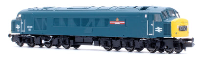 Class 46 46026 "Leicestershire and Derbyshire Yeomanry" BR Blue With Headcode Blinds Diesel Locomotive - DCC Sound