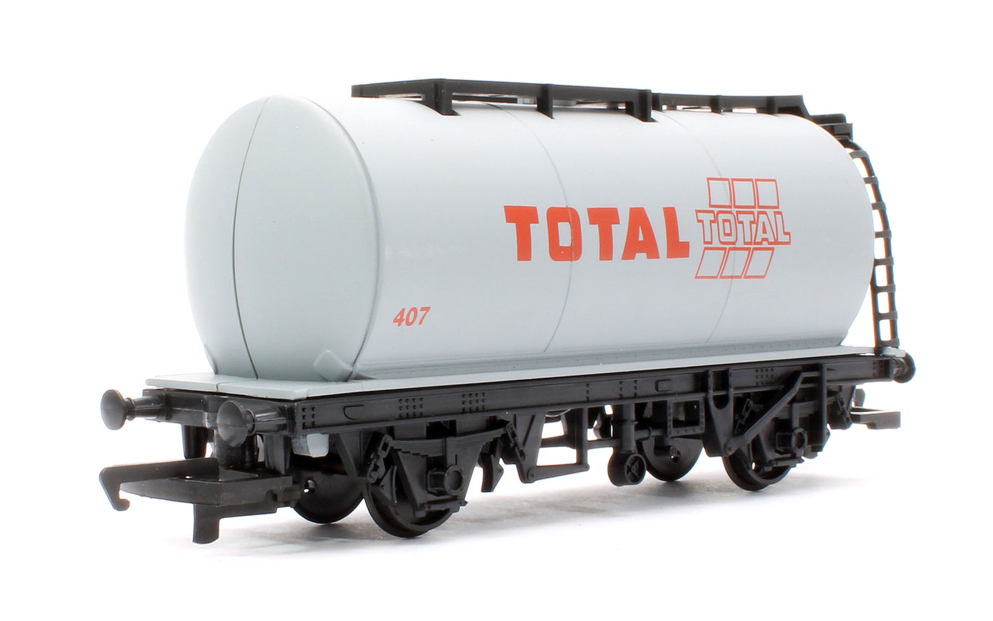 Pre-Owned RailRoad Set Of 3 Assorted Fuel Tank Wagons