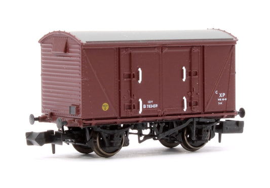 Set of 3 BR 12T Vanwide Ventilated Vans, BR Freight Brown XP