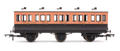 6 Wheel Coach 3rd Class LSWR 821