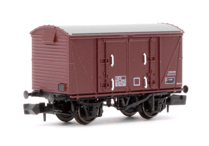 Set of 3 BR 12T Vanwide Ventilated Vans, BR Freight Brown VEV