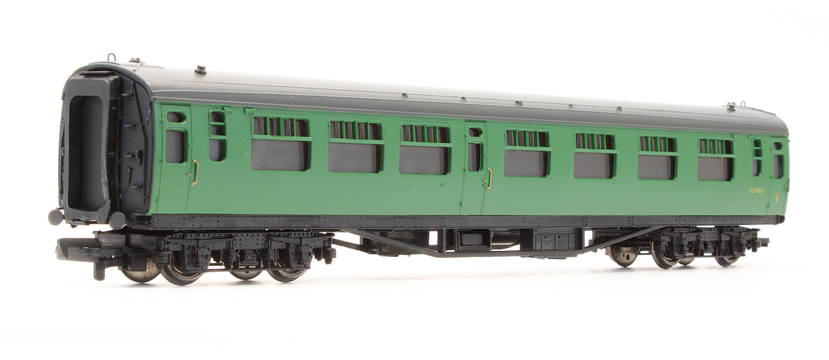 Pre-Owned 34-551A BR Malachite Green 63ft Bulleid Corridor Composite Coach 'S5900S'
